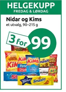 Joker Nidar og Kims tilbud