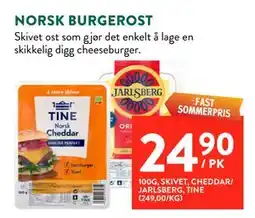 Jacobs NORSK BURGEROST tilbud
