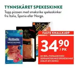 Jacobs TYNNSKÅRET SPEKESKINKE tilbud