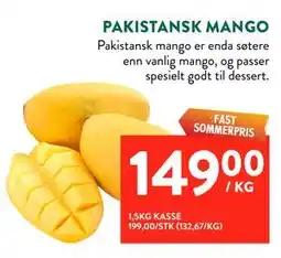 Jacobs PAKISTANSK MANGO tilbud
