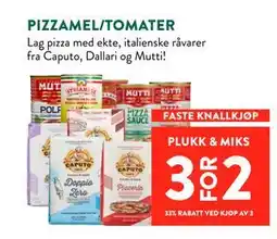 Jacobs PIZZAMEL/TOMATER tilbud