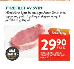 Jacobs YTREFILET AV SVIN tilbud