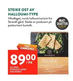 Jacobs STEIKE OST AV HALLOUMI-TYPE tilbud