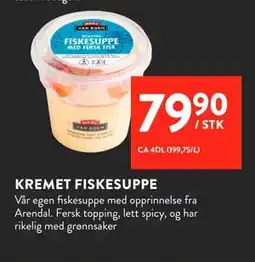 Jacobs KREMET FISKESUPPE tilbud