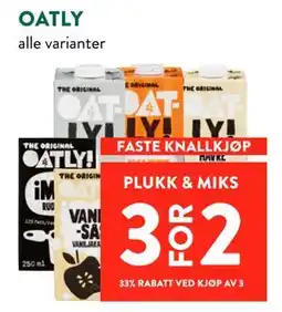 Jacobs OATLY tilbud