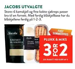Jacobs JACOBS UTVALGTE tilbud