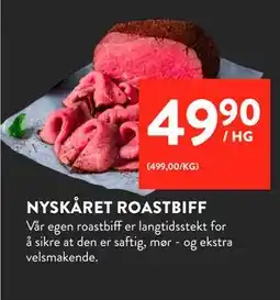 Jacobs NYSKÅRET ROASTBIFF tilbud