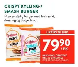 Jacobs CRISPY KYLLING-/ SMASH BURGER tilbud