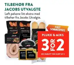 Jacobs TILBEHØR FRA JACOBS UTVALGTE tilbud