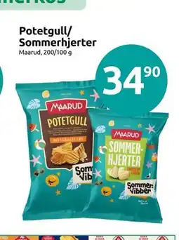 Joker Potetgull/ Sommerhjerter tilbud