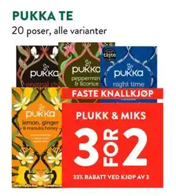 Jacobs PUKKA TE tilbud