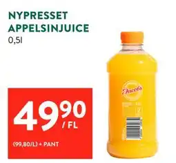 Jacobs NYPRESSET APPELSINJUICE tilbud