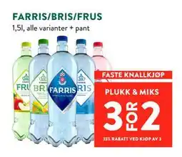 Jacobs FARRIS/BRIS/FRUS tilbud