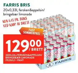 Jacobs FARRIS BRIS tilbud