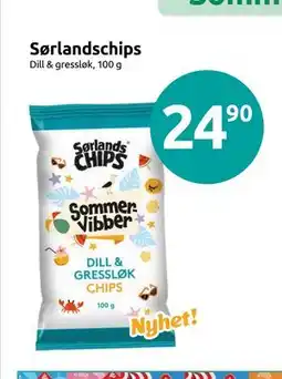 Joker Sørlandschips tilbud