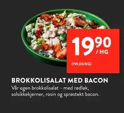 Jacobs BROKKOLISALAT MED BACON tilbud