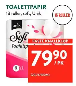 Jacobs TOALETTPAPIR tilbud