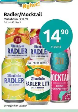 Joker Radler/Mocktail tilbud