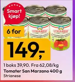 Gigaboks Tomater San Marzano 400 g tilbud