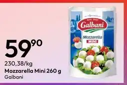 Gigaboks Mozzarella Mini 260 g tilbud