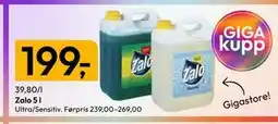 Gigaboks Zalo 5 l tilbud
