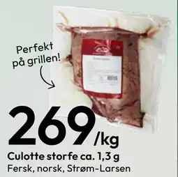 Gigaboks Culotte storfe ca. 1,3 kg tilbud