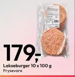 Gigaboks Lakseburger 10 x 100 g tilbud