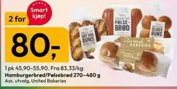 Gigaboks Hamburgerbrød/Pølsebrød 270–480 g tilbud