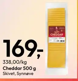 Gigaboks Cheddar 500 g tilbud