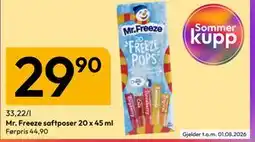 Gigaboks Mr. Freeze saftposer 20 x 45 ml tilbud