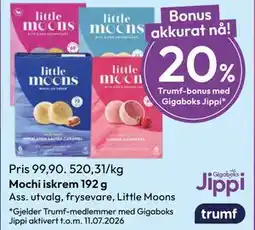Gigaboks Mochi iskrem 192 g tilbud