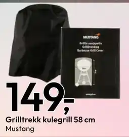 Gigaboks Grilltrekk kulegrill 58 cm tilbud