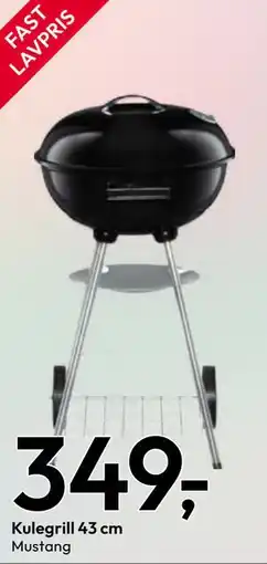 Gigaboks Kulegrill 43 cm tilbud