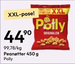 Gigaboks Peanøtter 450 g tilbud