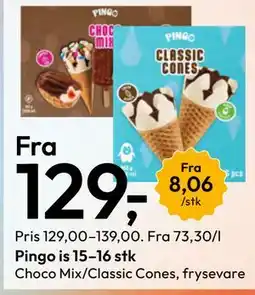 Gigaboks Pingo is 15–16 stk tilbud