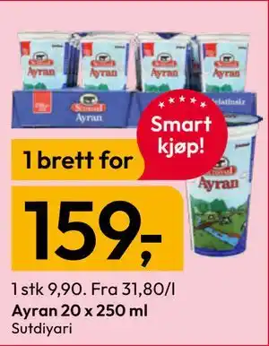Gigaboks Ayran 20 x 250 ml tilbud