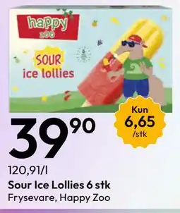 Gigaboks Sour Ice Lollies 6 stk tilbud