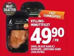Meny KYLLINGMINUTTFILET tilbud