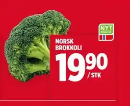 Meny NORSK BROKKOLI tilbud