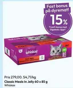 Gigaboks Classic Meals In Jelly 60 x 85 g tilbud