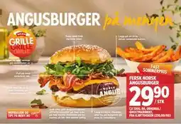 Meny FERSK NORSK ANGUSBURGER tilbud