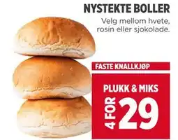 Meny NYSTEKTE BOLLER tilbud