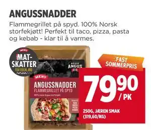 Meny ANGUSSNADDER tilbud