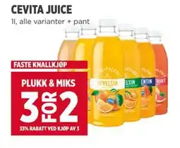 Meny CEVITA JUICE tilbud