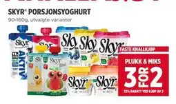 Meny SKYR PORSJONSYOGHURT tilbud