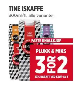Meny TINE ISKAFFE tilbud