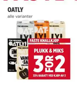 Meny OATLY tilbud
