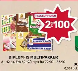 Matkroken DIPLOM-IS MULTIPAKKER tilbud