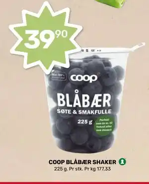 Matkroken COOP BLÅBÆR SHAKER tilbud
