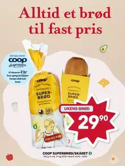 Matkroken COOP SUPERBRØD/SKÅRET tilbud